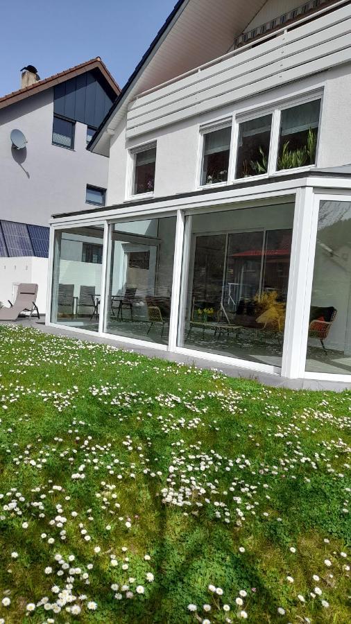 Ferienwohnung Am Enzufer Mit Wintergarten Bad Wildbad Im Schwarzwald 외부 사진